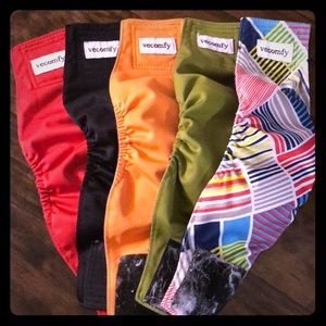 Set of 5 Vecomfy Belly Bands